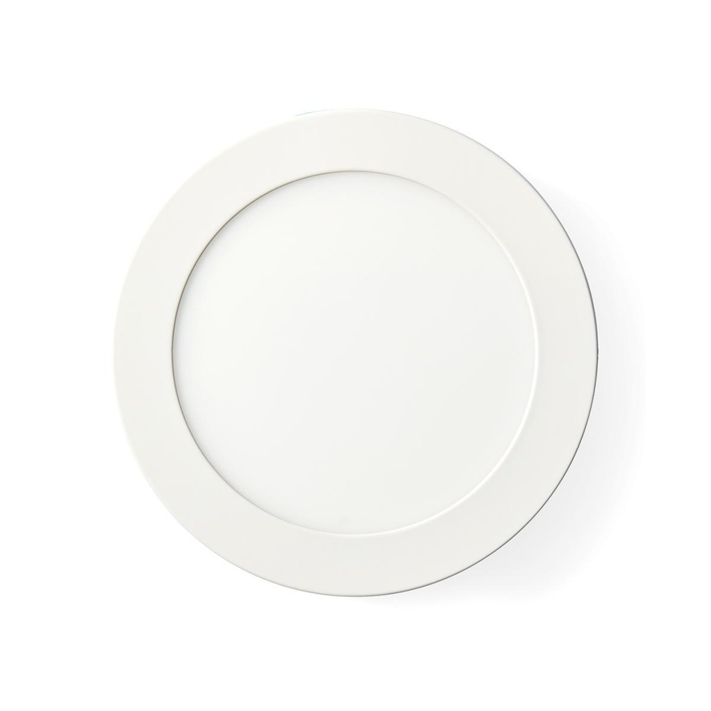 Nedis WIFILAW10WT Wi-fi Smart Plafondlamp Rond Diameter 17 Cm Warm Tot Koel Wit 800 Lm 12 W Slank Design Aluminium