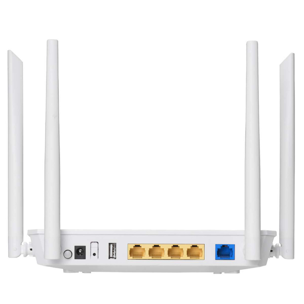 Edimax BR-6478AC V3 Draadloze Router Ac1200 2.4/5 Ghz (dual Band) Gigabit Wit