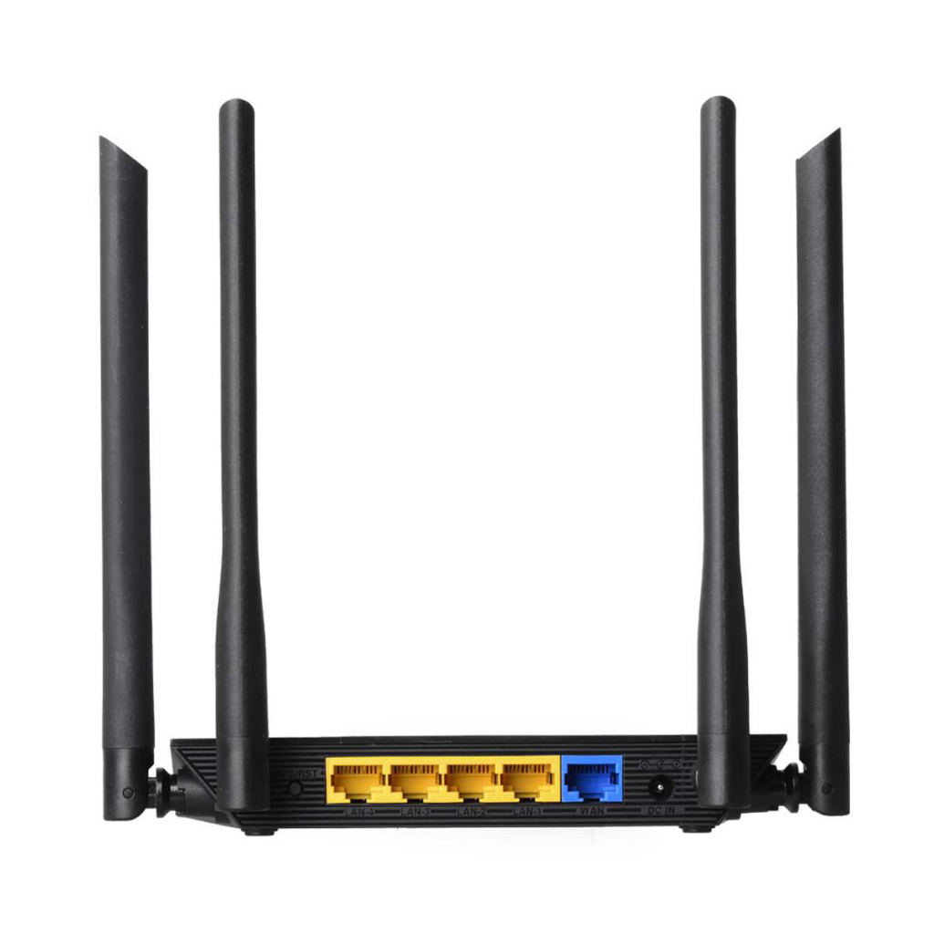 Edimax BR-6476AC Draadloze Router Ac1200 2.4/5 Ghz (dual Band) 10/100 Mbit Zwart