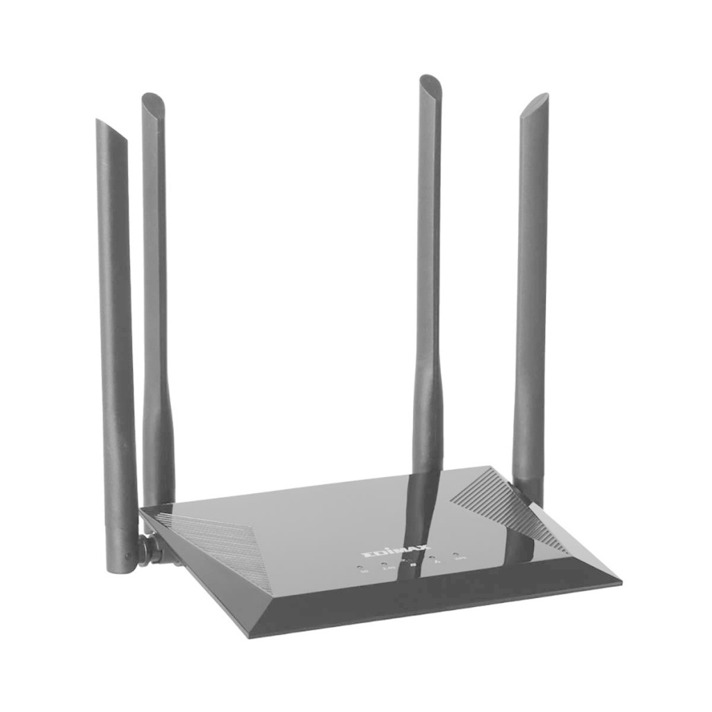 Edimax BR-6476AC Draadloze Router Ac1200 2.4/5 Ghz (dual Band) 10/100 Mbit Zwart
