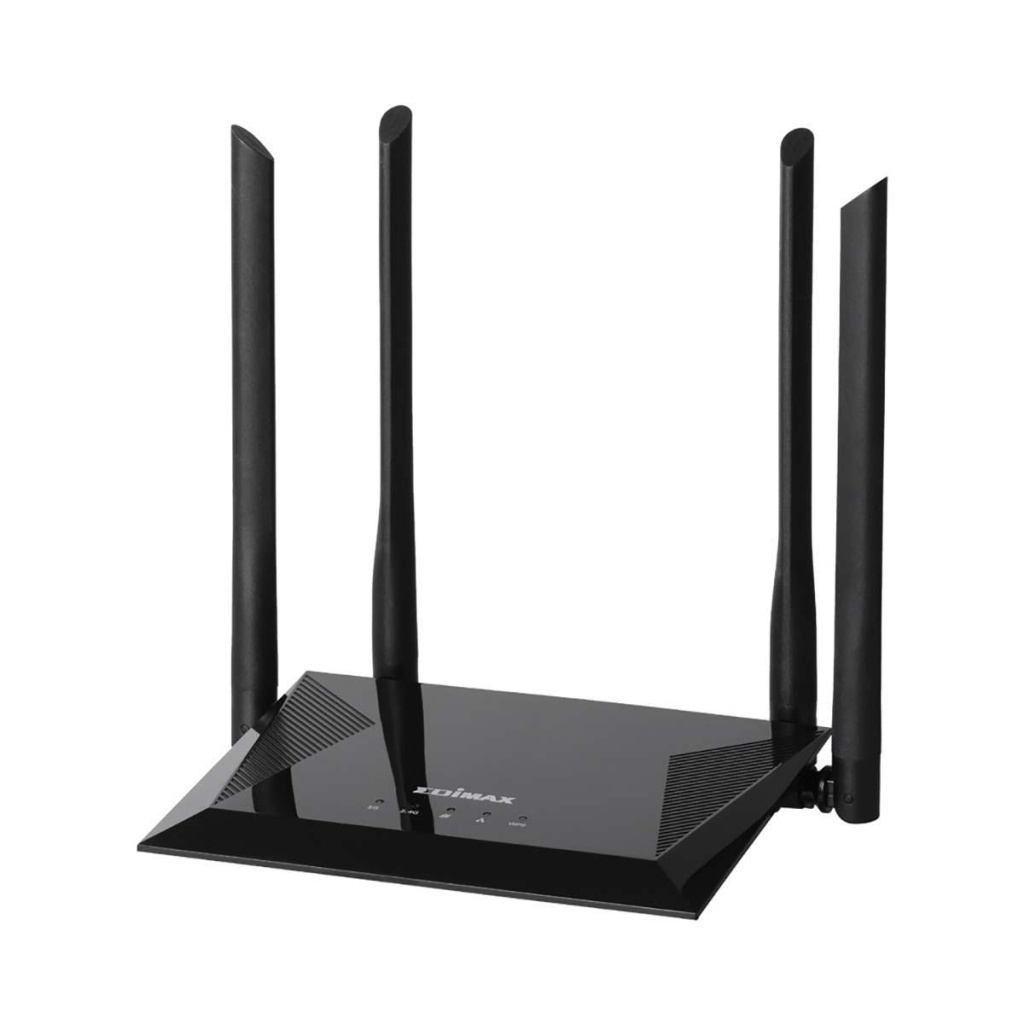 Edimax BR-6476AC Draadloze Router Ac1200 2.4/5 Ghz (dual Band) 10/100 Mbit Zwart