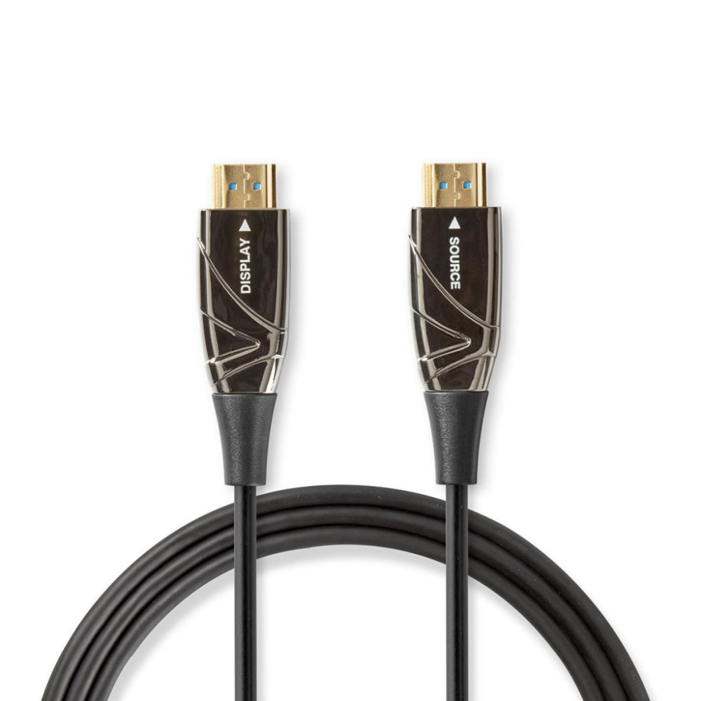 Nedis CVBG3400BK150 High Speed Hdmi™-kabel Met Ethernet Aoc Hdmi™-connector - Hdmi™-connector 15,0 M Zwart