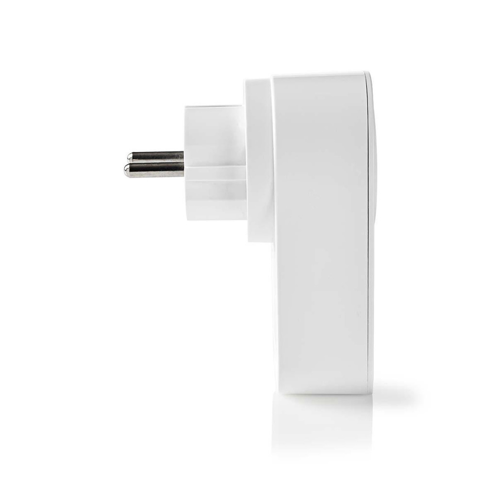 Nedis WIFIP120FWT Wi-fi Smart Plug Stroommeter Schuko Type F 16a