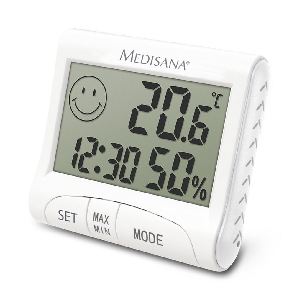 Medisana HG 100 Digitale Thermo-Hygrometer Wit