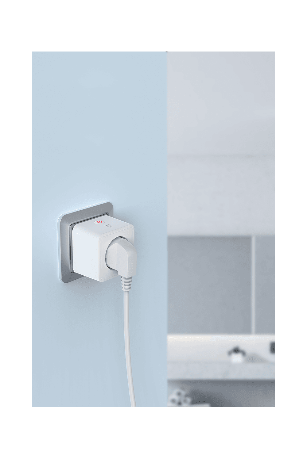 WOOX R6113-2pack Retail value pack 2 stuks slimme stekkers type R6113 met energie meter