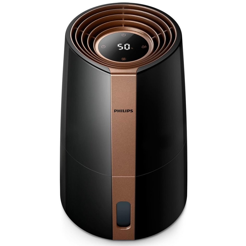 Philips HU3918/10 3000 Series Luchtbevochtiger 3L Zwart/Koper