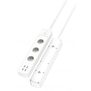 WOOX R5104 slimme stekkerdoos, Zigbee, Schuko, 3680 W, 16 A