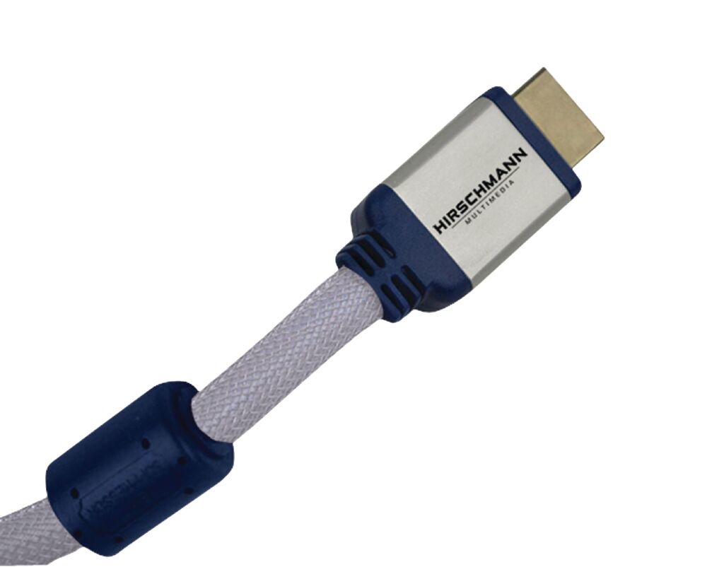 Hirschmann 695020368 High Speed Hdmi Kabel Met Ethernet Hdmi-connector - Hdmi-connector 1.80 M Zilver