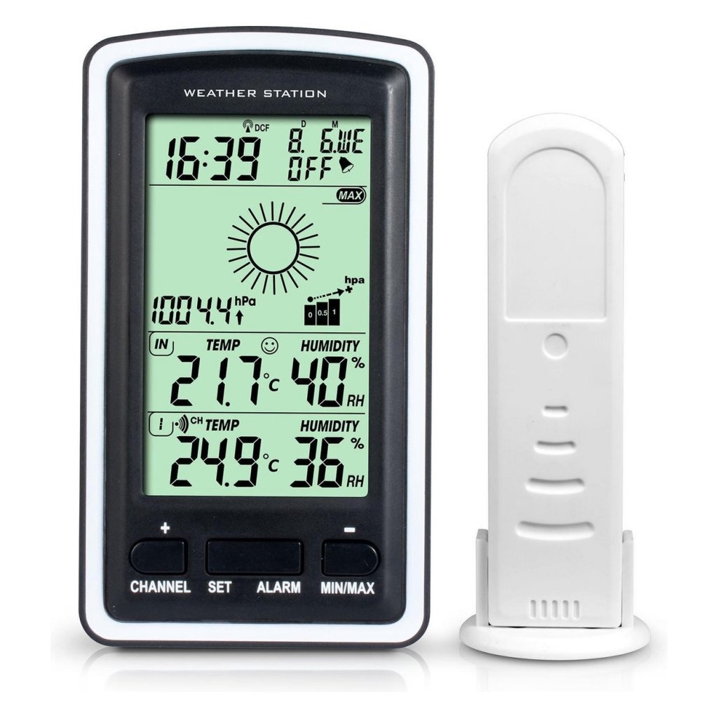 Alecto WS-1100 Weerstation Zwart/Wit