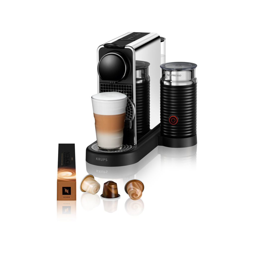 Krups XN630D10 Citiz & Milk Koffiemachine Zwart/RVS