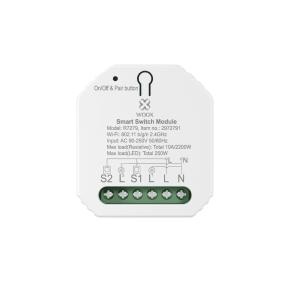 WOOX R7279 slimme switch met 2-stroom kanalen zodat u uw stroom installatie zelf kunt voorzien van