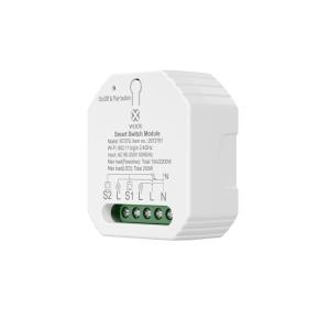 WOOX R7279 slimme switch met 2-stroom kanalen zodat u uw stroom installatie zelf kunt voorzien van