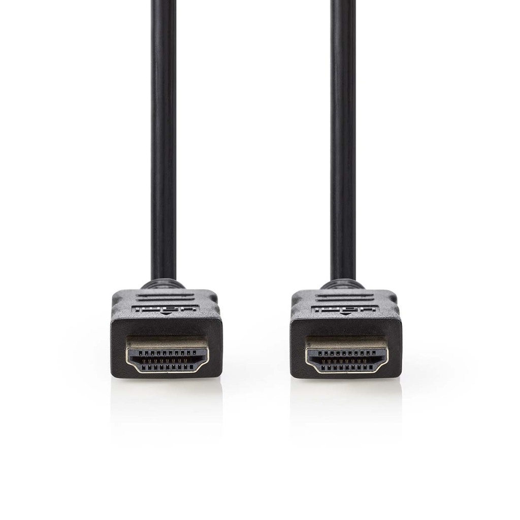 Nedis CVGL34000BK75 High Speed ??hdmi™-kabel Met Ethernet Hdmi™ Connector Hdmi™ Connector 4k@30hz Arc 10.2 Gbps 7.50 M Rond Pvc Zwart Label