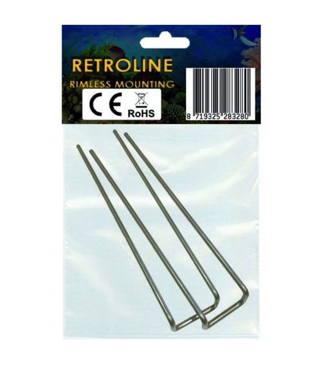 Rimless mounting brackets for RetroLINE