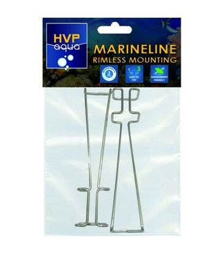 HVP aqua Rimless mounting brackets for MarineLINE