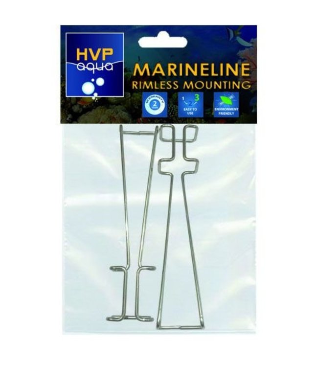 Rimless mounting brackets for MarineLINE