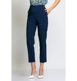 Batida 45 broek Batida 1461  knopen effen navy blue