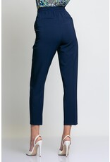 Batida 45 broek Batida 1461  knopen effen navy blue