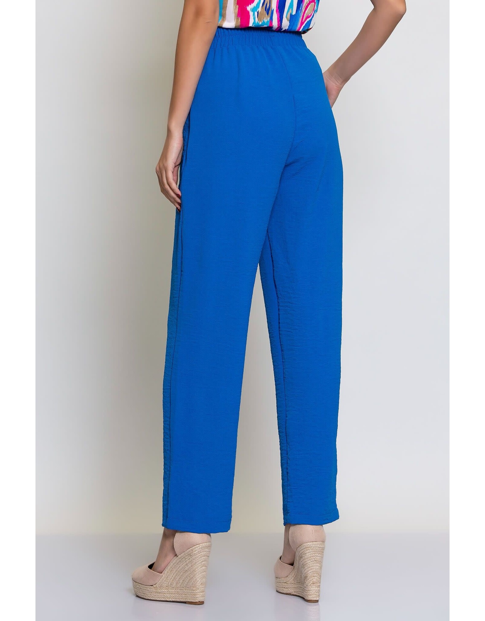 Batida 45 broek Batida 1466 effen royal blue