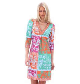 K-design 20 jurk K-design 3/4 mw met design A406 P965