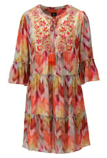 K-design 20 jurk K-design 3/4 mw boho met lovertjes A507 P932
