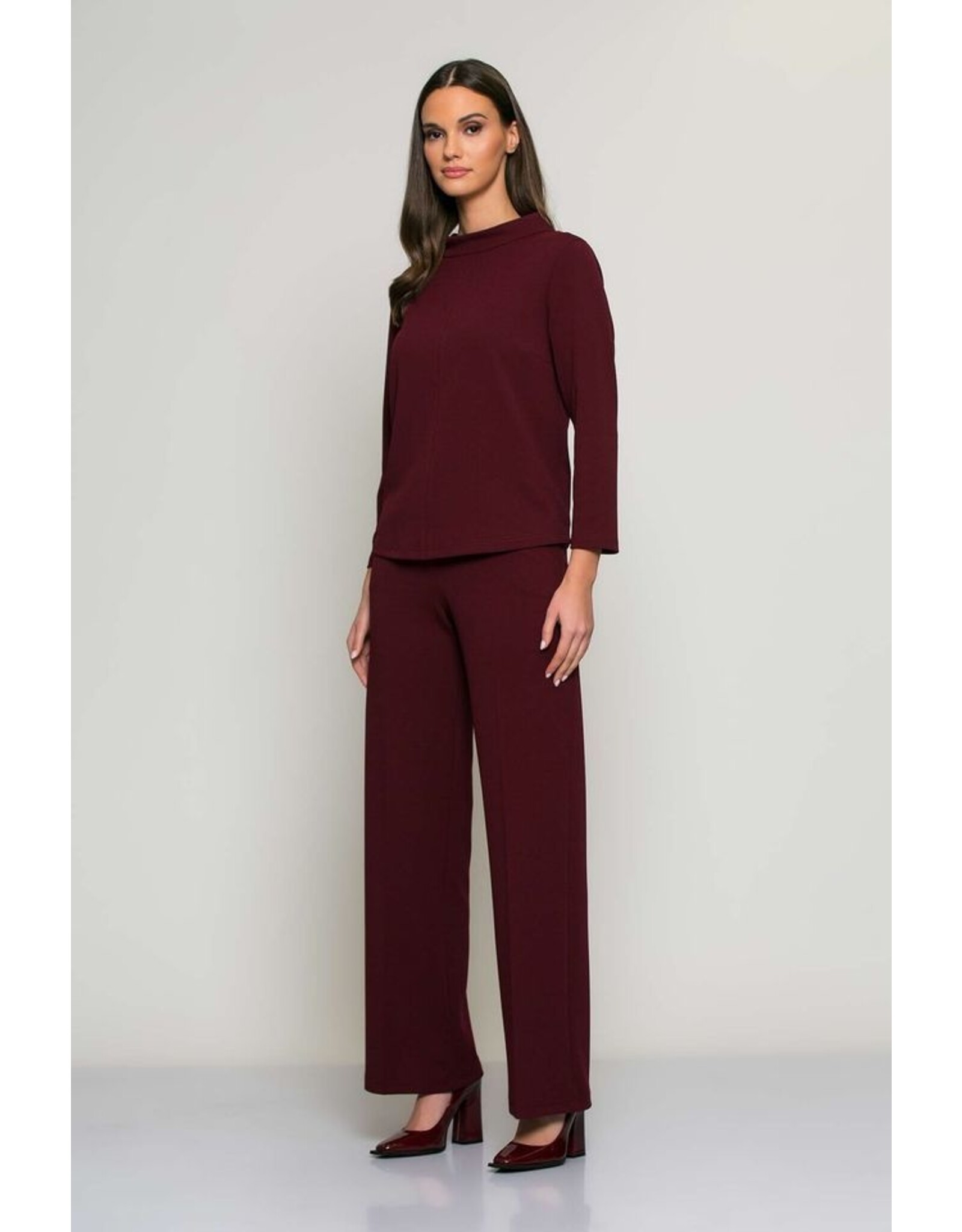 Batida 45 broek Batida recht 2151 burgundy