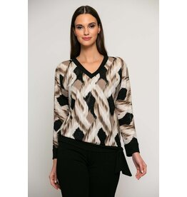 Batida 45 shirt batida 2227 beige glow print