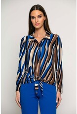 Batida 45 shirt batida 2247 winter turquise print