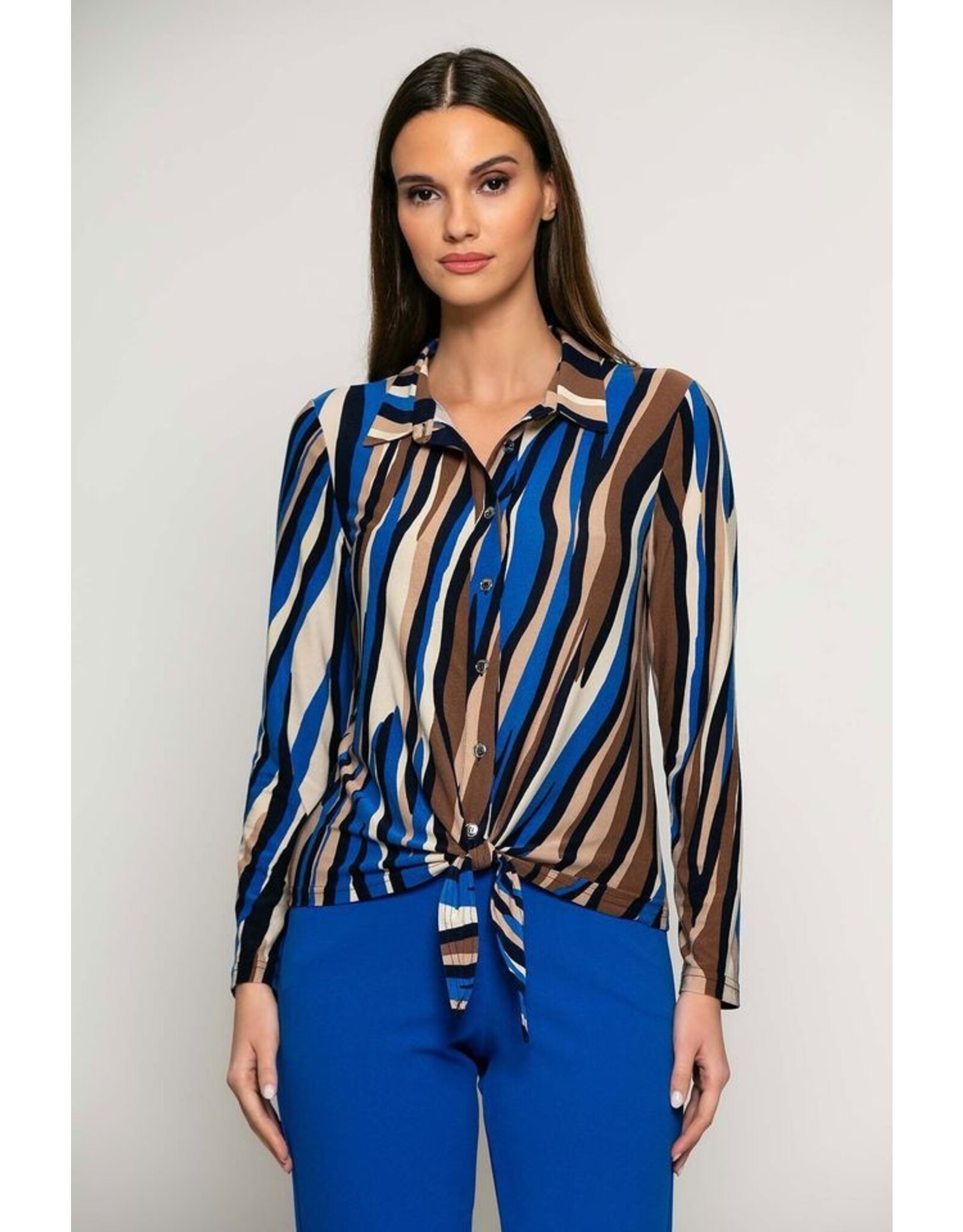 Batida 45 shirt batida 2247 winter turquise print