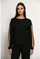 Batida 45 shirt batida 2272 print black-camel