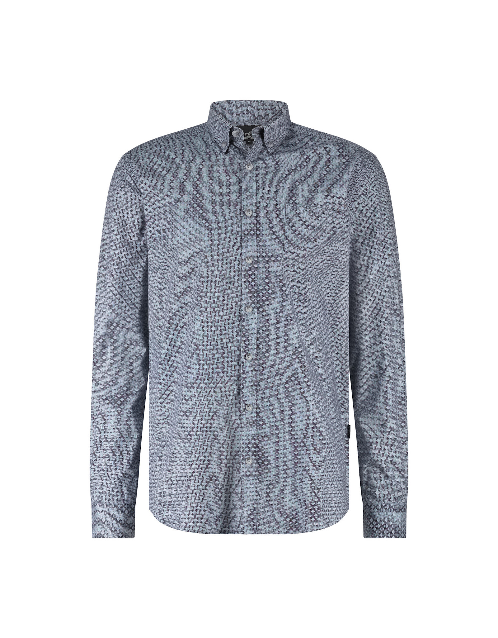 Blue Fields 30 shirt lm Blue Fields 214 45023 5611 kleine print