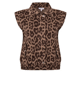 Zoso 89 gilet Zoso 2p rits zmw 254 inuz 0500 animal print