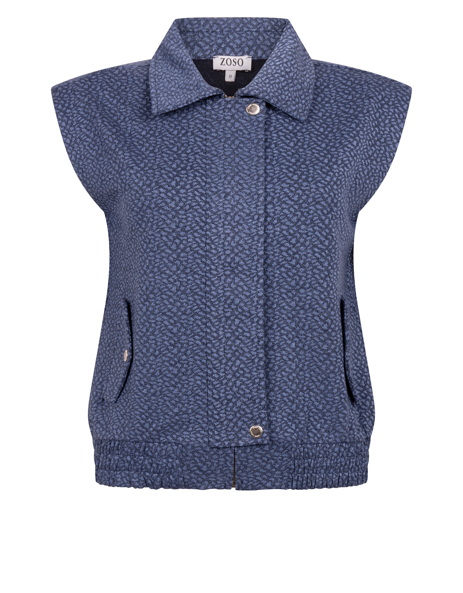 Zoso 89 gilet Zoso 2p rits zmw 254 mila 0015 blue