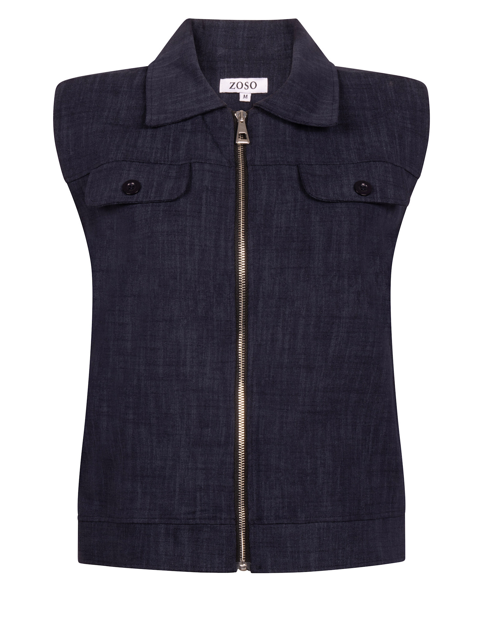 Zoso 89 gilet Zoso 2p rits zmw 254 veronique