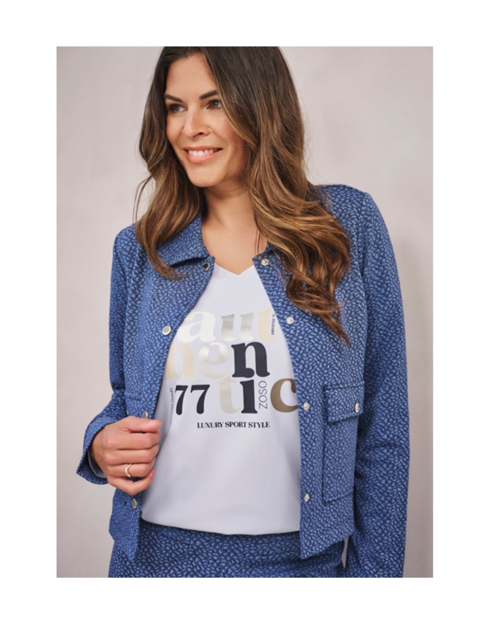 Zoso 89 gilet Zoso 2p knippers 254 jane 0015 blue