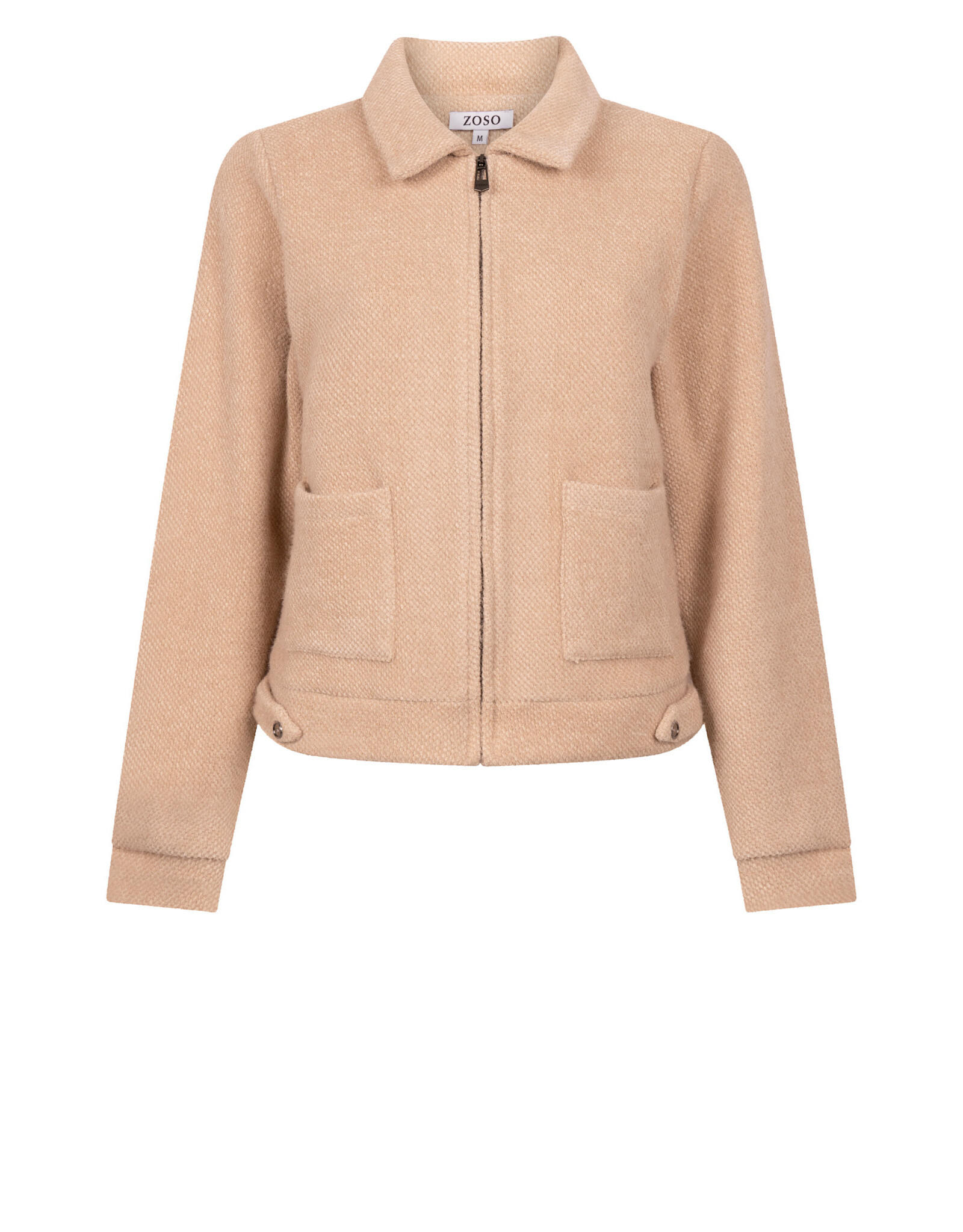 Zoso 89 gilet Zoso lmw 2p rits 254 fien 0007 sand