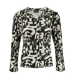 Leona per Donna 41 pull Leona 253.38.08 dessin 00 multicolor