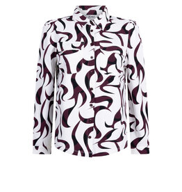 Zoso 89 blouse 2p lmw Zoso Hailey off white/bordeaux