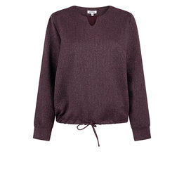 Zoso 89 shirt Zoso Margot lmw 0078 bordeaux