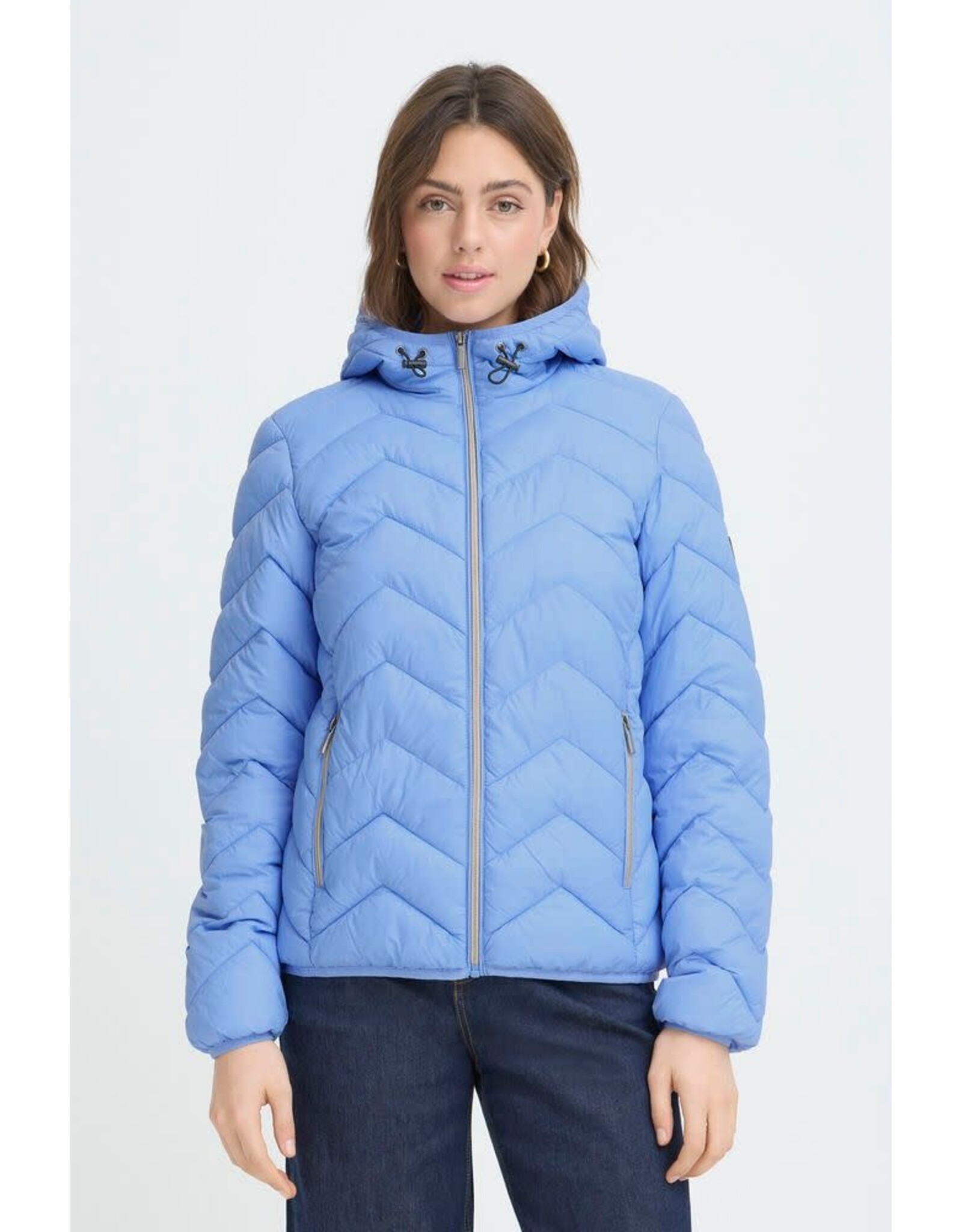 Fransa 34 jacket Fransa 20609336 frbapadding 164020 della robbia blue