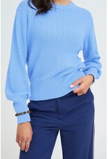 B.Young 44 structure jumper B.Young 20818458 byneram 164020 blue