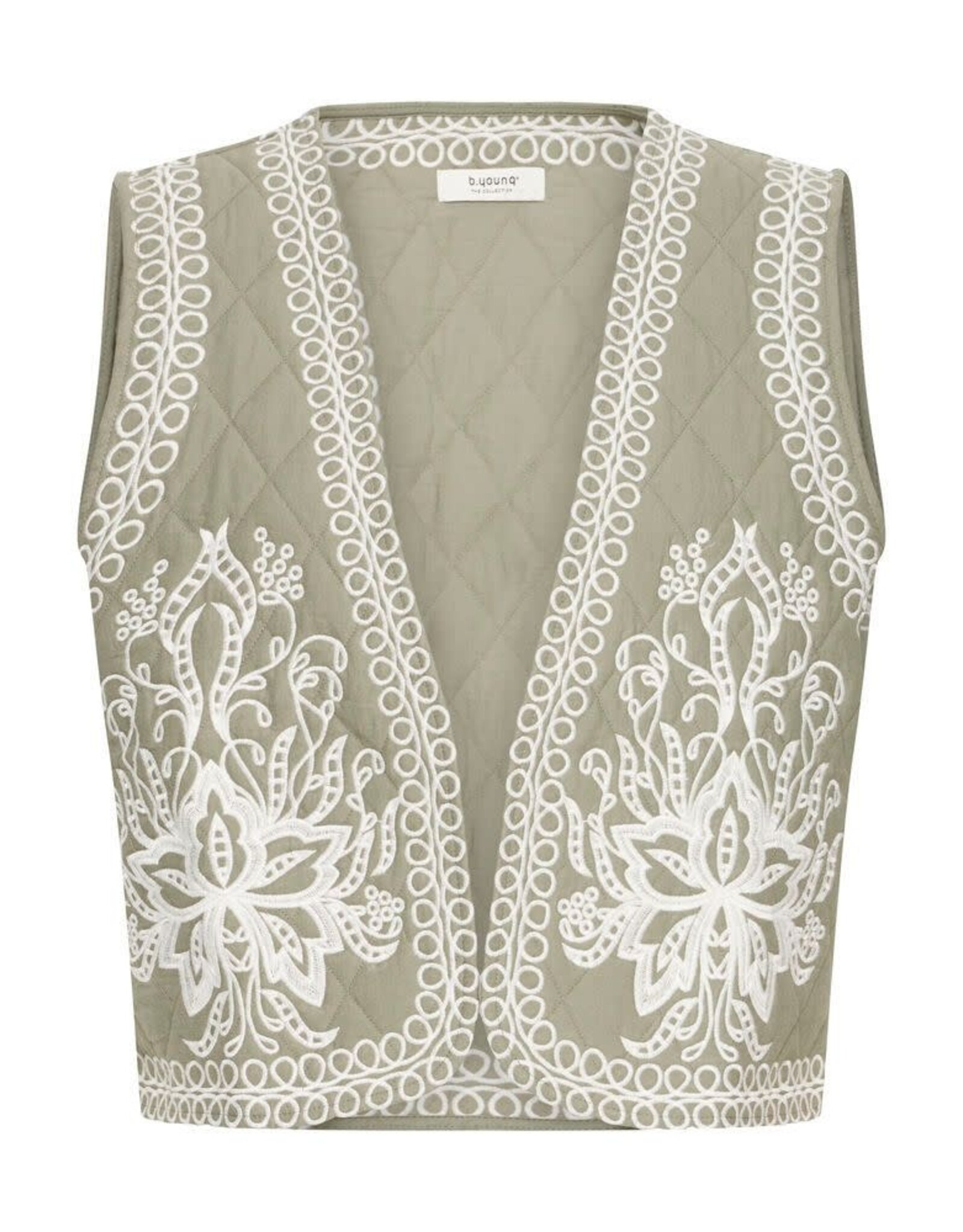 B.Young 44 waistcoat B.Young 208184533 byeffina 170613 green