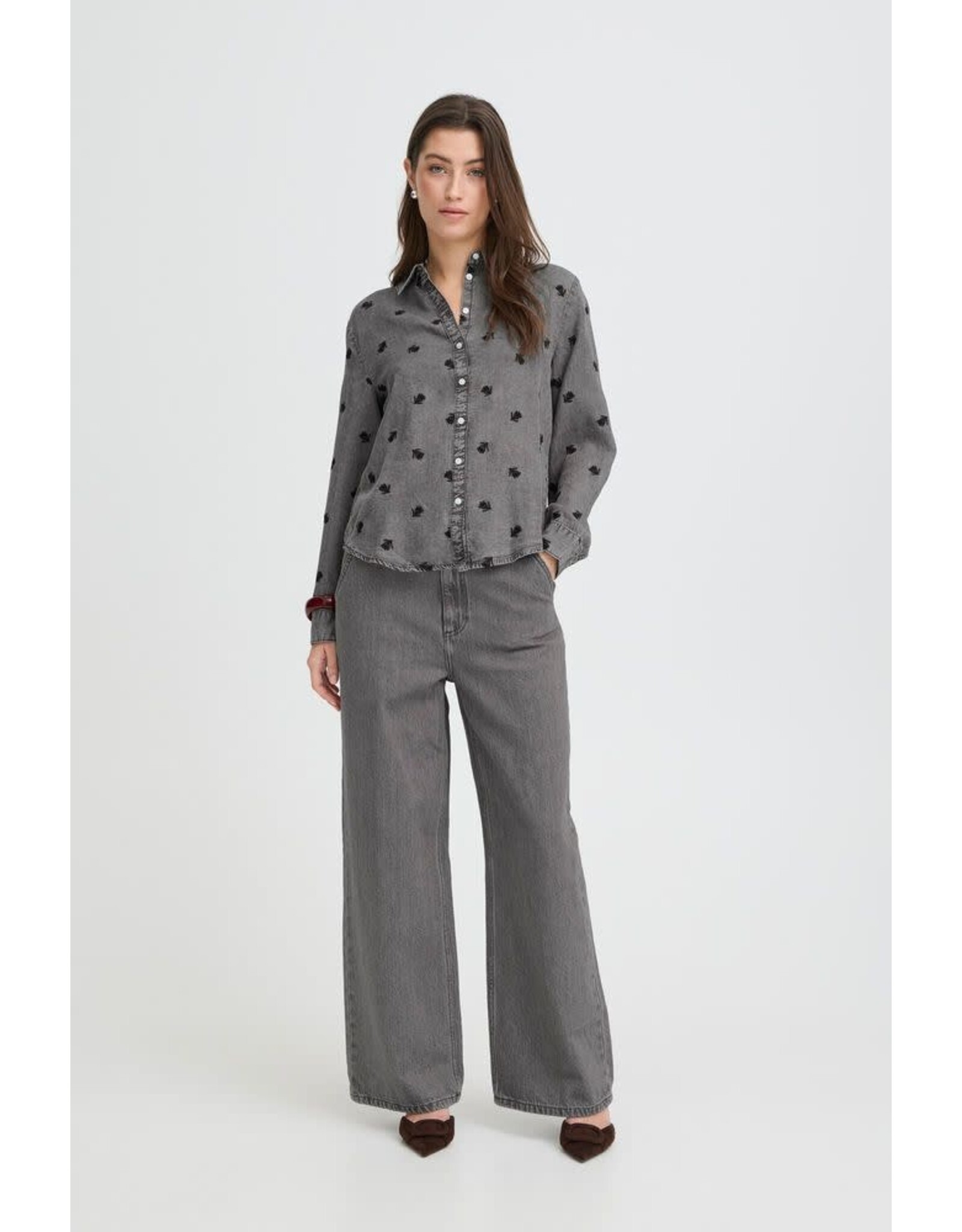 B.Young 44 shirt B.Young 20818576 bykosmo boho 900008582 grey