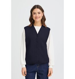 Fransa 34 waistcoat Fransa 20617286 frgwynne 193923 navy blazer
