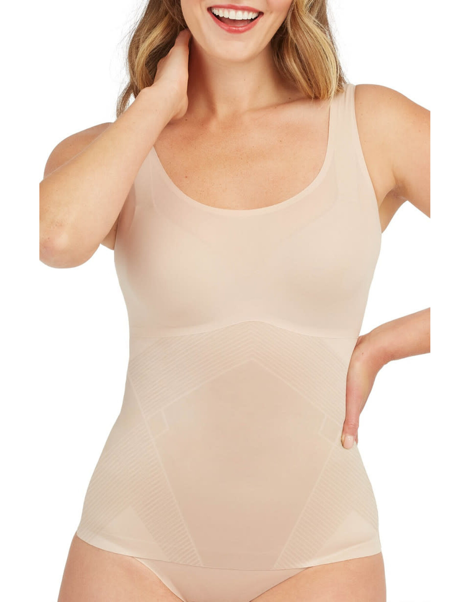 Spanx 24 SPANXshape 10258R invisible tank 1603 champagne beige