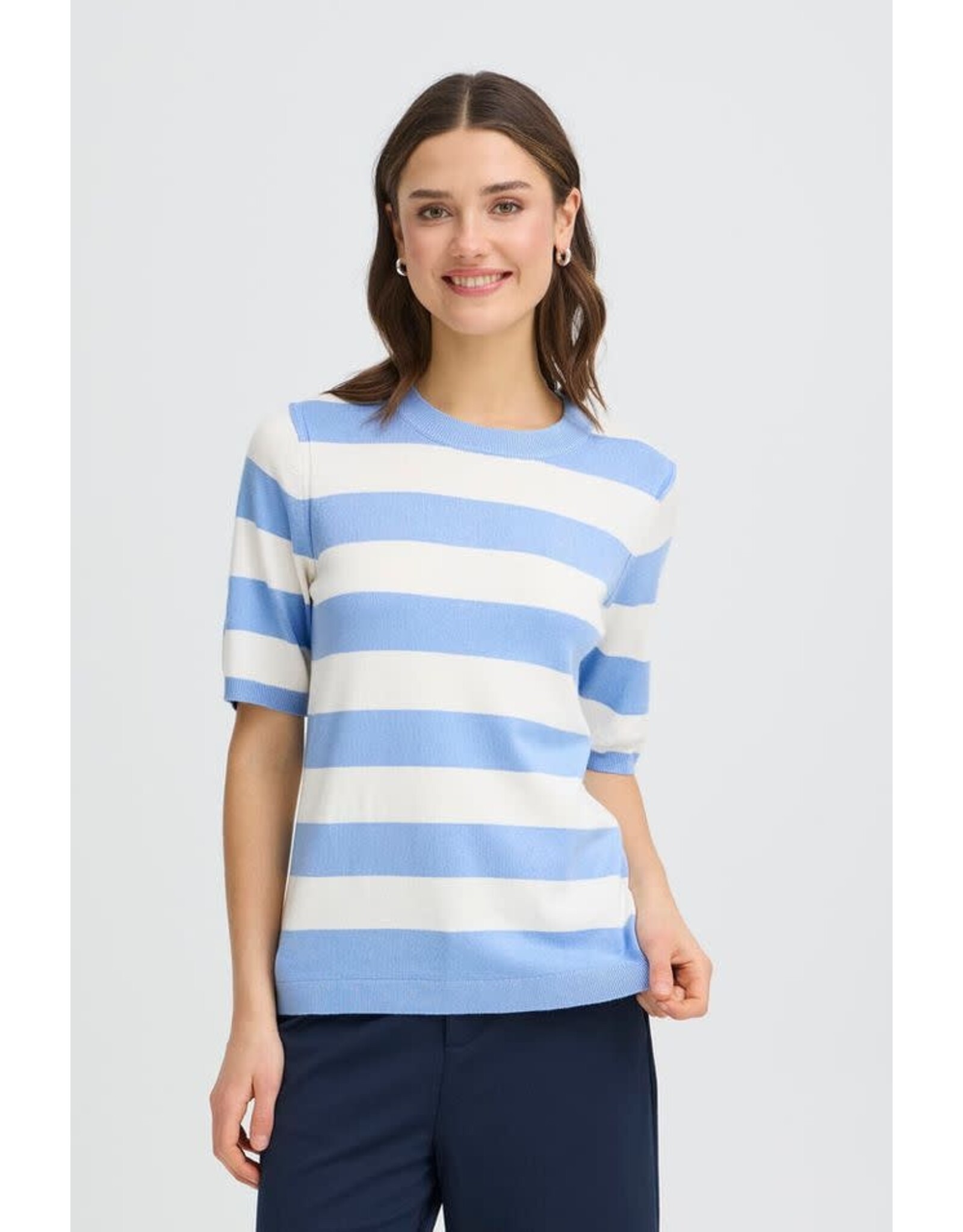 Fransa 34 pull Fransa 20617452 Frmary 900004958 della robia blue stripe