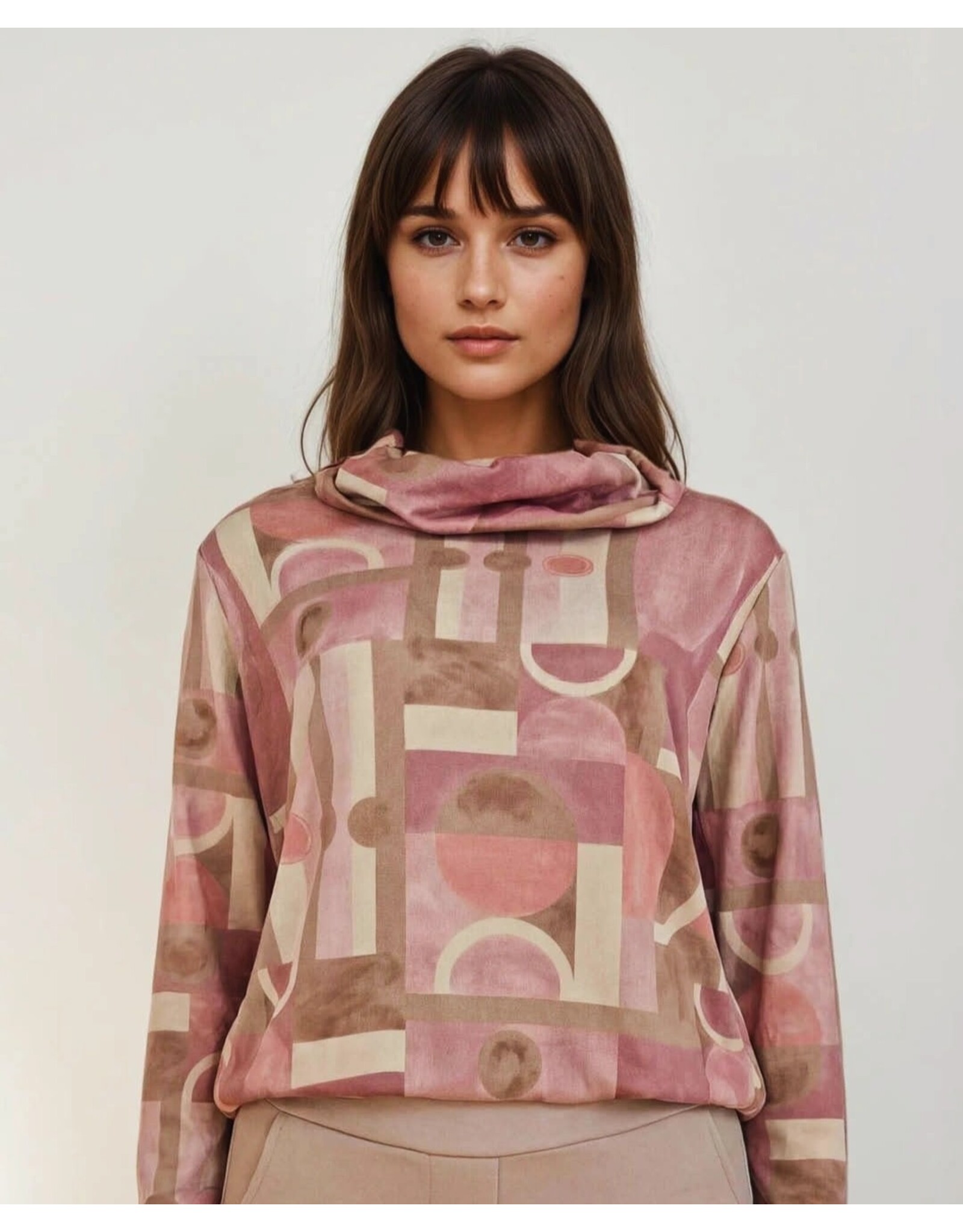 85 top 7670 FOS Nico geo lines 650 roze