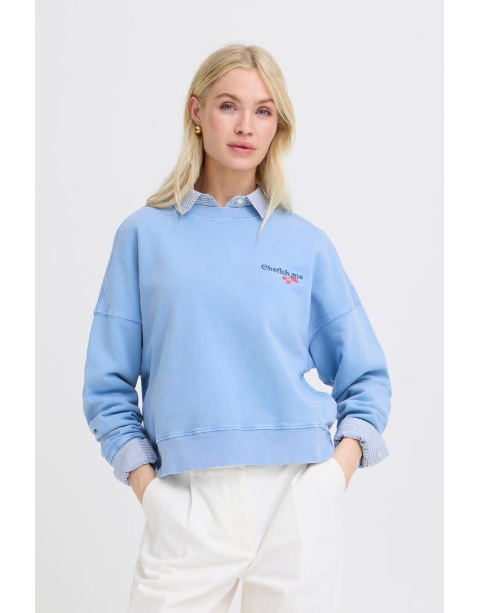 B.Young 44 sweatshirt B.Young 20818704 byrasma 164020 blue