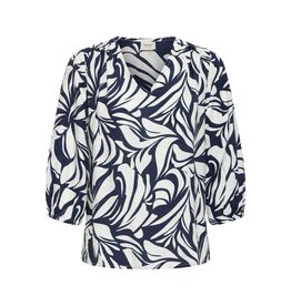 Fransa 34 blouse Fransa 20615424 frariana floral navy