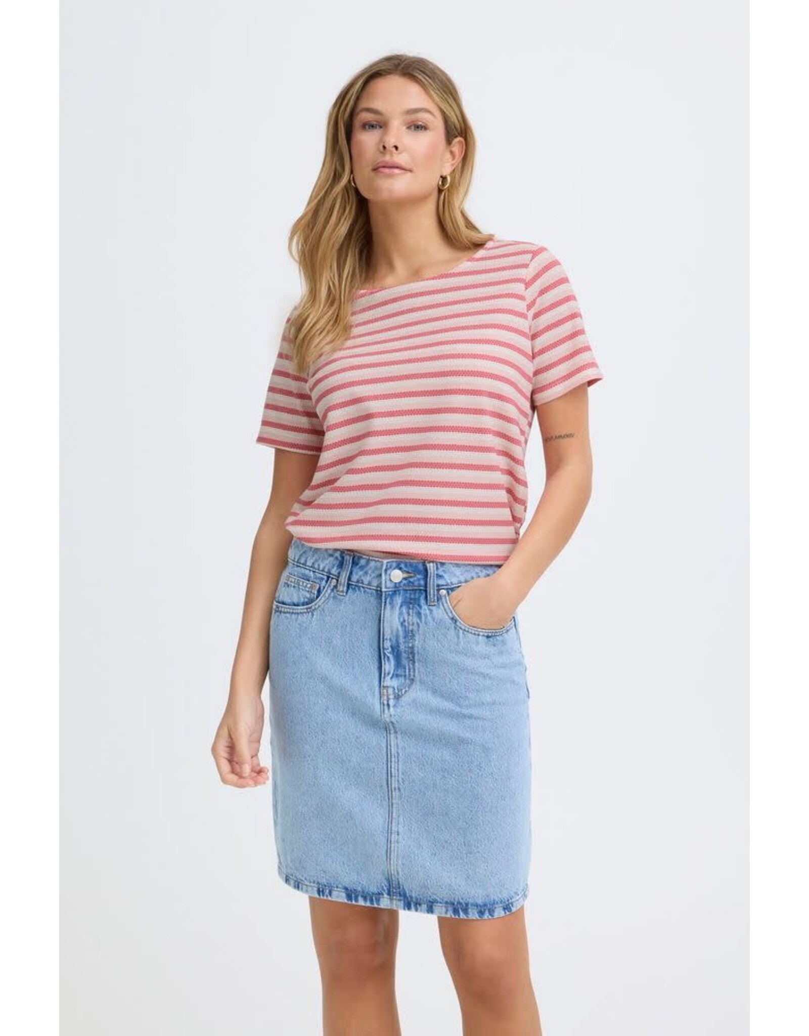 Fransa 34 t-shirt Fransa 20615550 Frjosie 6203 pink